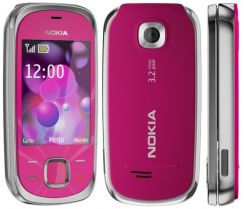 Mobilní telefon Nokia 7230 slide růžový (2GB)