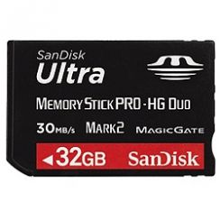 Paměťová karta MS PRO-HG DUO Sandisk Ultra 32GB