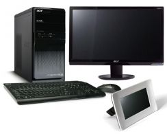 Set PC Acer Aspire M3802 (PT.SC5E2.003) + monitor P195HQb