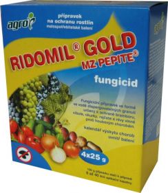Fungicid Agro Ridomil Gold MZ Pepite 4x25 g