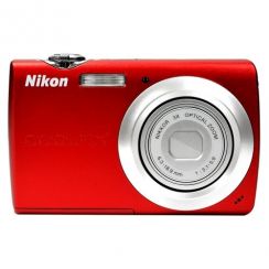 Fotoaparát Nikon CoolPix S203 červený