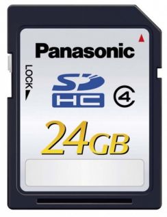 Paměťová karta SD Panasonic RP-SDP24GE1K, 24GB
