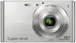 Fotoaparát Sony DSCW320S.CEE8, stříbrná+ tričko+minikopačák