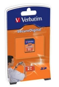 Paměťová karta SD Verbatim 2GB, SDHC (Class 4)