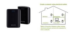 Adaptér Belkin Powerline AV Networking (200Mbps) - NEW / 1 ks v balení