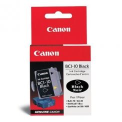Cartridge Canon černá BCI-10B BLISTR bez ochrany