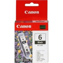 Cartridge Canon černá BCI-6B BLISTER bez ochrany