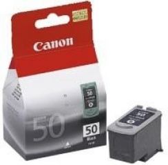 Cartridge Canon černá PG50 BLISTR s ochranou