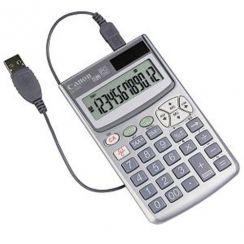 Kalkulačka Canon LS-12PCII,10míst,TAX,dual power,wallet case,USB