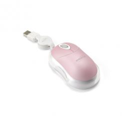 Myš Dicota Spirit pink - Optická USB