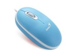 Myš Genius ScrollToo 200/ drátová/ 1200 dpi/ USB/ modrá