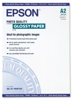 Papír Epson A2 Photo Quality Glossy  (20 sheets)