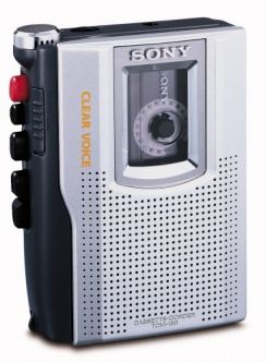 Diktafon Sony TCM-150, kazetový