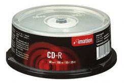 Disk CD-R Imation 700MB/80min, 52x, CakeB, 25 ks