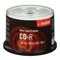 Disk CD-R Imation Printable, 52x, CakeB, 50 ks