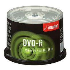 Disk DVD-R Imation 4.7GB 16x, CakeBox, 50-pack