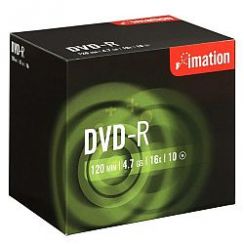 Disk DVD-R Imation 4.7GB 16x, Normální box, 10 ks