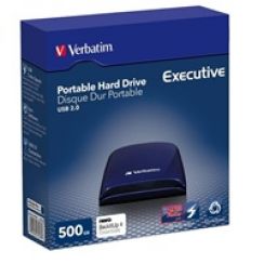 HDD ext. Verbatim 2,5' 500GB USB 2.0 MIDNIGHT BLUE EXECUTIVE