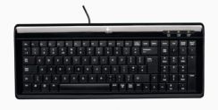 Klávesnice Logitech Ultra Flat Keyboard USB/PS2, SK