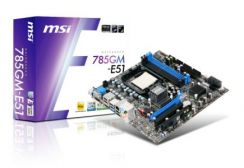 MB MSI 785GM-E51 (AM3,4DDR3,eSATA,int. VGA,M-ATX)