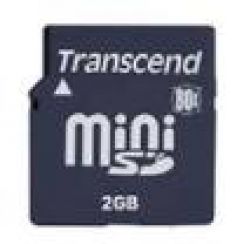 Paměťová karta TRANSCEND 2GB Mini SD 80X memory card
