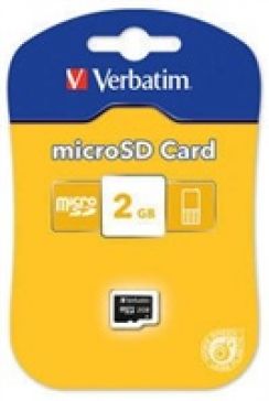 Paměťová karta VERBATIM Micro Secure Digital 2GB
