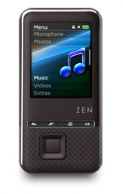Přehravač MP3 CREATIVE MP4 ZEN STYLE100 8 GB Black
