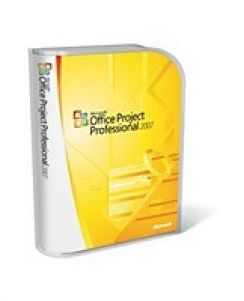 Software MS Project Pro 2007 Win32 CZ CD 1 Cl.