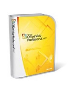 Software MS Visio Pro 2007 Win32 CZ VUpg CD