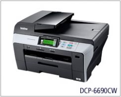 Tiskárna Brother DCP-6690CW, A3, tiskárna/kopírka/skener, síť, WiFi, dotyk. LCD