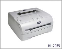 Tiskárna Brother HL-2035 (18str., HQ 1200dpi, 8MB, GDI, USB 2.0)