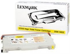 Toner Lexmark C510 6,6K HY žlutá