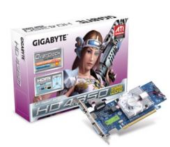 VGA GIGABYTE HD4350 512MB (64) aktiv 1xDVI HDMI DDR2