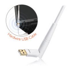 Adaptér Edimax nLite bezdrátový USB 2.0 adapter 802.11n 150Mbps 3dBi anténa WPS