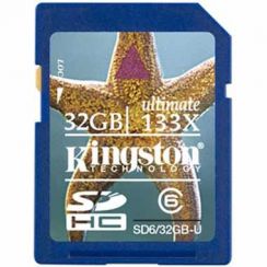Paměťová karta SD Kingston 32GB HC Class 6 Ultimate Flash Card
