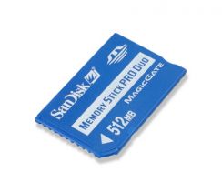 Paměťová karta MS PRO DUO Sandisk 512MB