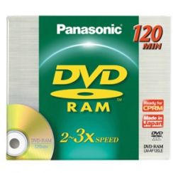Disk DVD-RAM Panasonic LM-AF120LE, 120 min., 4,7GB