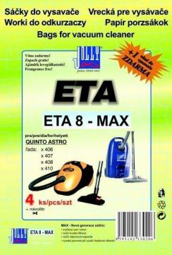 Filtr Jolly ETA 8 MAX (4+1ks) do vysav. ETA
