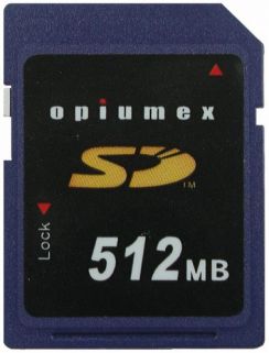 Paměťová karta SD Opiumex F1 512MB (9MB/s 60x)