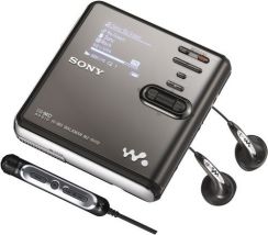 Minidisc přehrávač Sony MZ-RH1/B, Hi-MD