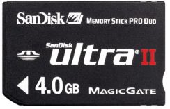 Paměťová karta MS PRO-HG DUO Sandisk Ultra 4GB