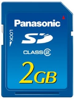 Paměťová karta SD Panasonic RP-SDR02GE1A, 2GB