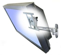 Držák monitoru Ergotron HD Wall Mount Swing Arm, Neo-Flex ,stříbrná
