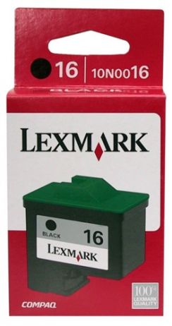 Cartridge Lexmark 10N0016E - černá velká, pro CJPZ13,Z23e,Z33,Z25,Z35,X75