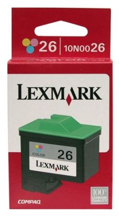 Cartridge Lexmark 10N0026E - barevná velká, pro CJPZ13,Z23e,Z33,Z25,Z35,X75