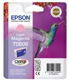 Cartridge EPSON (C13T08064010), světle purpurová, pro Stylus Photo R265/285/360,RX560/585/685