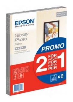 Papír EPSON Paper Glossy Photo A4 (2 x 20 sheets) 225g/m2 - PROMO 2 za 1