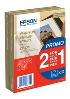 Papír EPSON Paper Premium Glossy Photo 10x15 (80 sheet) 255g/m2, PROMO 2 za 1