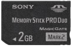 Paměťová karta MS PRO Duo Sony MSMT2GN, 2GB