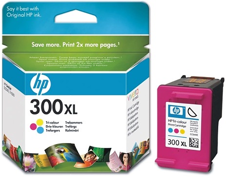 Cartridge HP no.300XL - barevná ink. kazeta, CC644EE